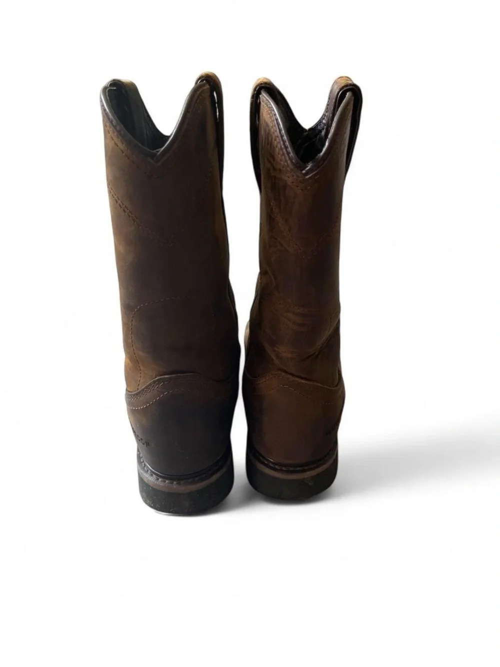Justin Steel Toe Work Boots | Men’s 7D | EH Safety Toe | Leather Work Boots